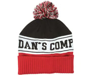 Dan's Comp Ra Ra Pom Beanie (Black/White/Red) (One Size Fits Most) | product-also-purchased